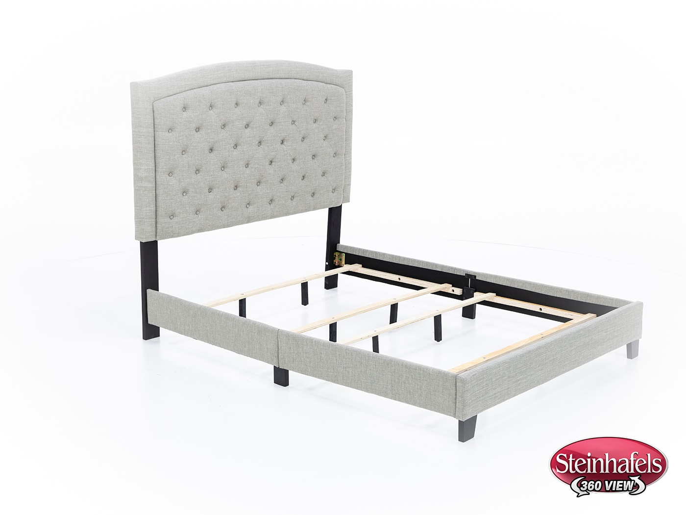 ashy grey queen bed package  image   