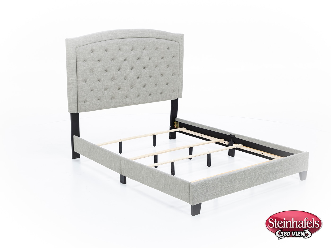 ashy grey queen bed package  image   