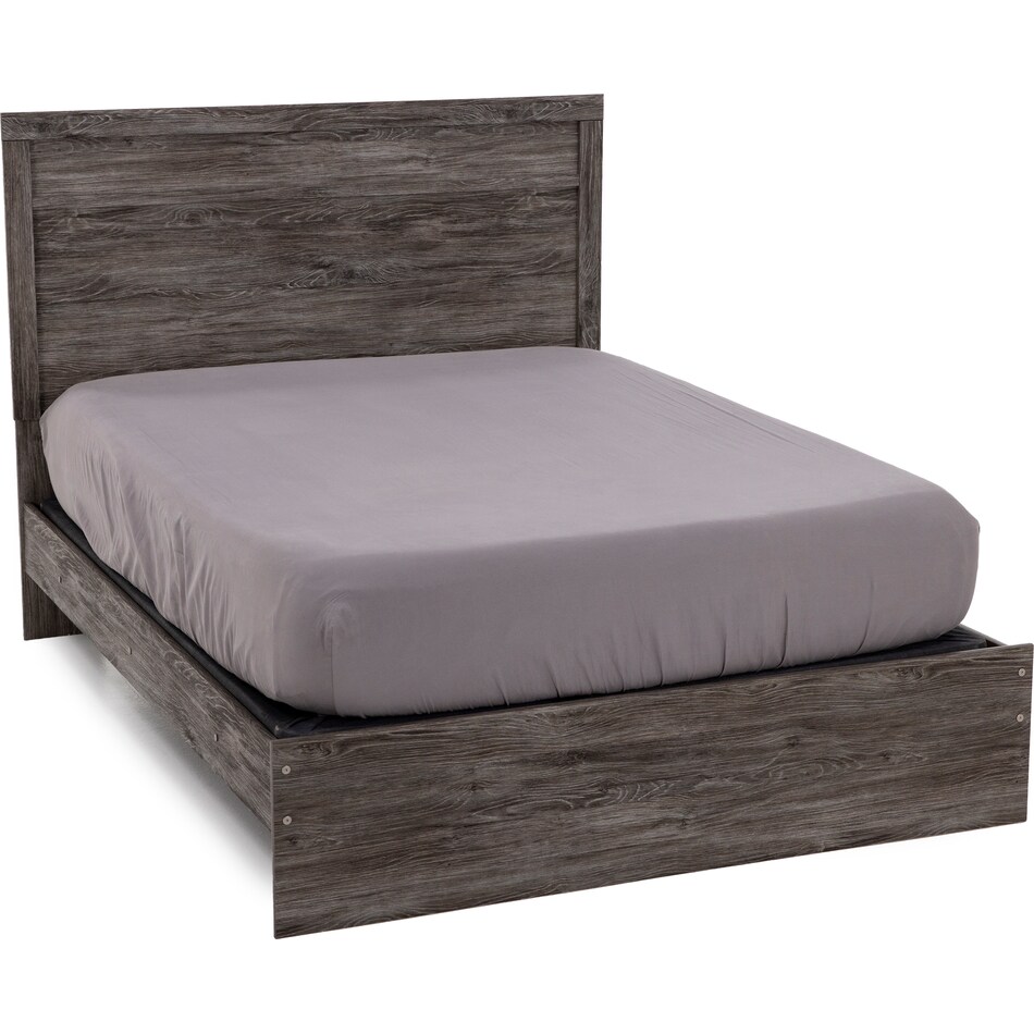 ashy grey queen bed package pqp  