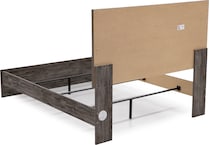 ashy grey queen bed package pqp  