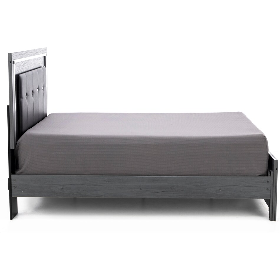 ashy grey queen bed package q  