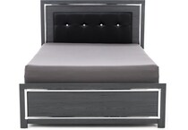 ashy grey queen bed package q  
