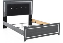 ashy grey queen bed package q  