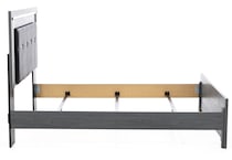 ashy grey queen bed package q  
