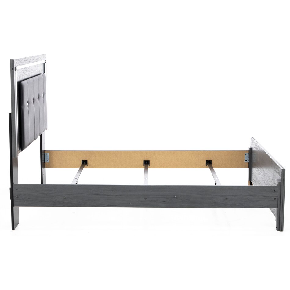 ashy grey queen bed package q  
