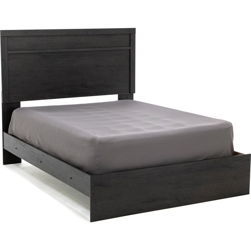 ashy grey queen bed package q  