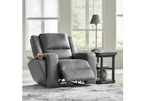 ashy grey recliner z  