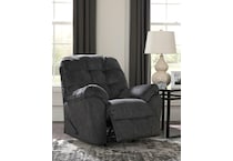 ashy grey recliner   