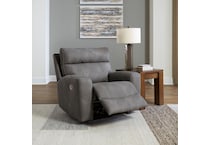 ashy grey recliner   