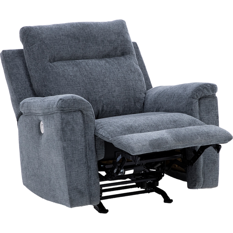 ashy grey recliner z  