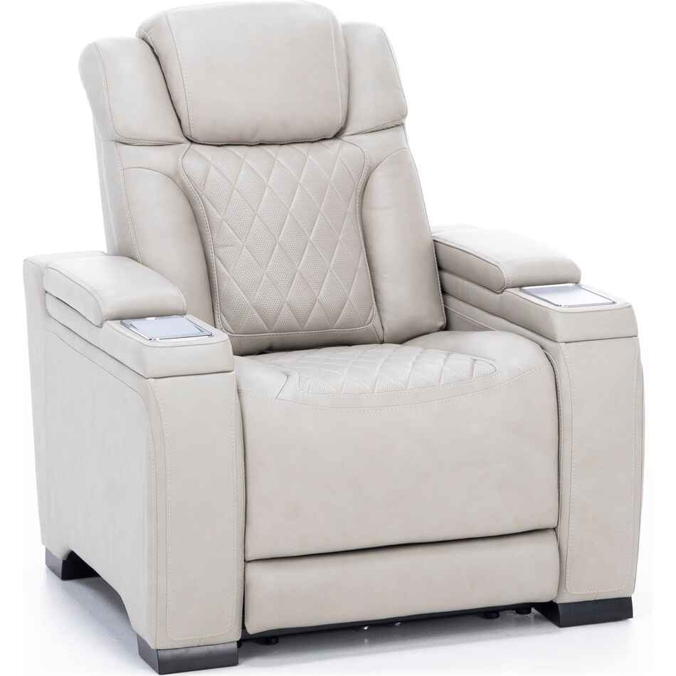 ashy grey recliner   