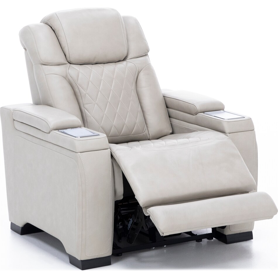 ashy grey recliner   