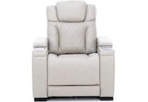 ashy grey recliner   