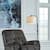 ashy grey recliner mto  
