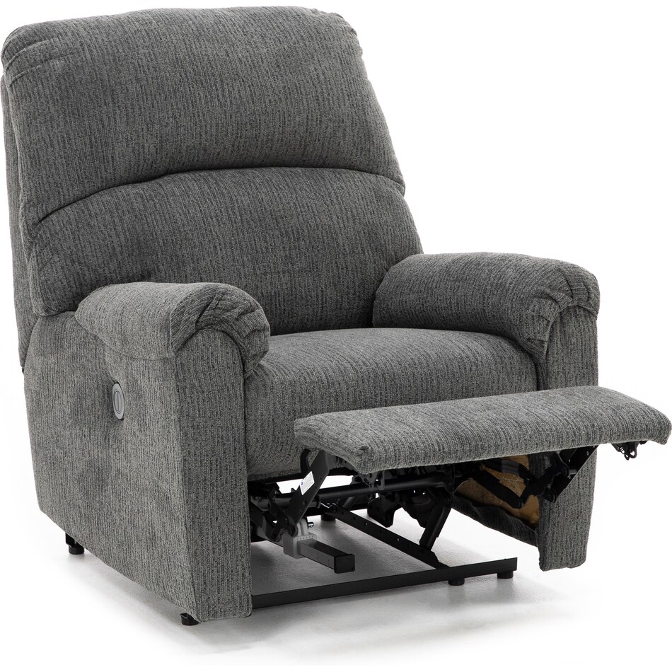ashy grey recliner   