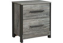 ashy grey single drawer   
