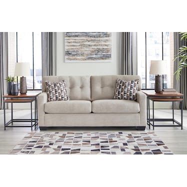 Honey Full Sleeper Sofa in Pebble