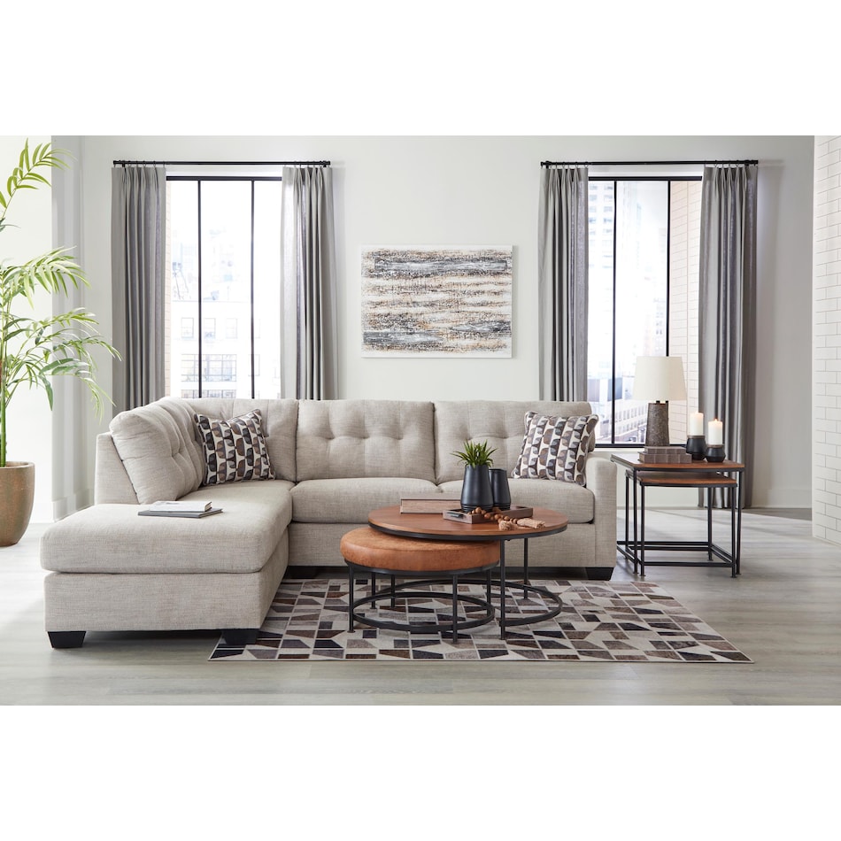 ashy grey sta fab sectional pieces pkg  