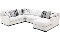 ashy grey sta fab sectional pieces zpkg  