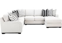 ashy grey sta fab sectional pieces zpkg  