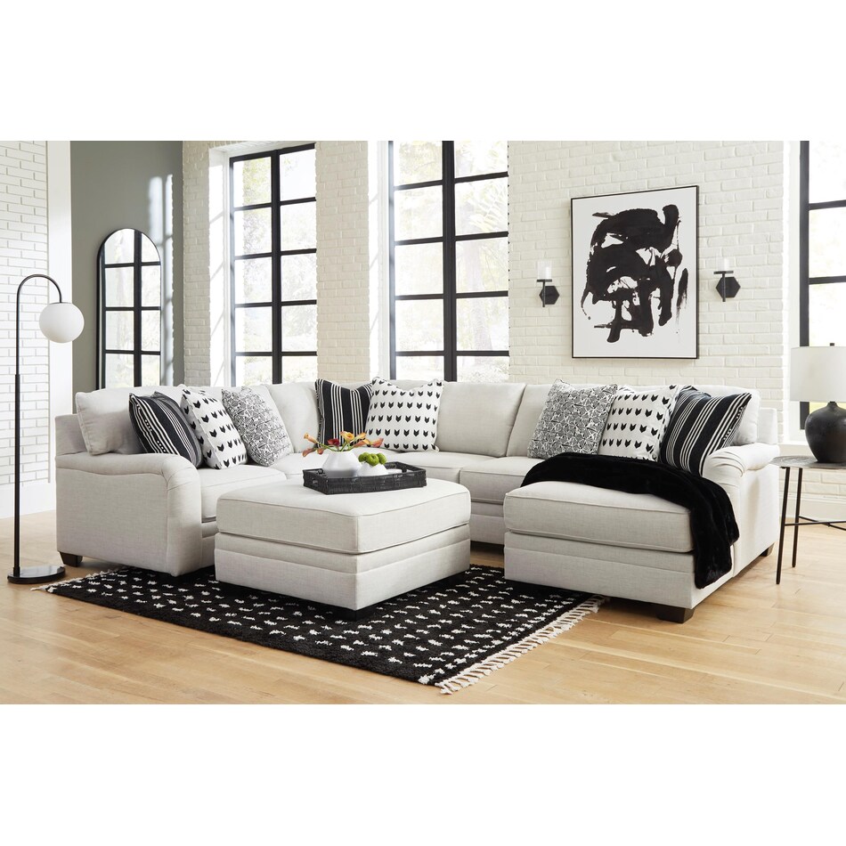 ashy grey sta fab sectional pieces zpkg  