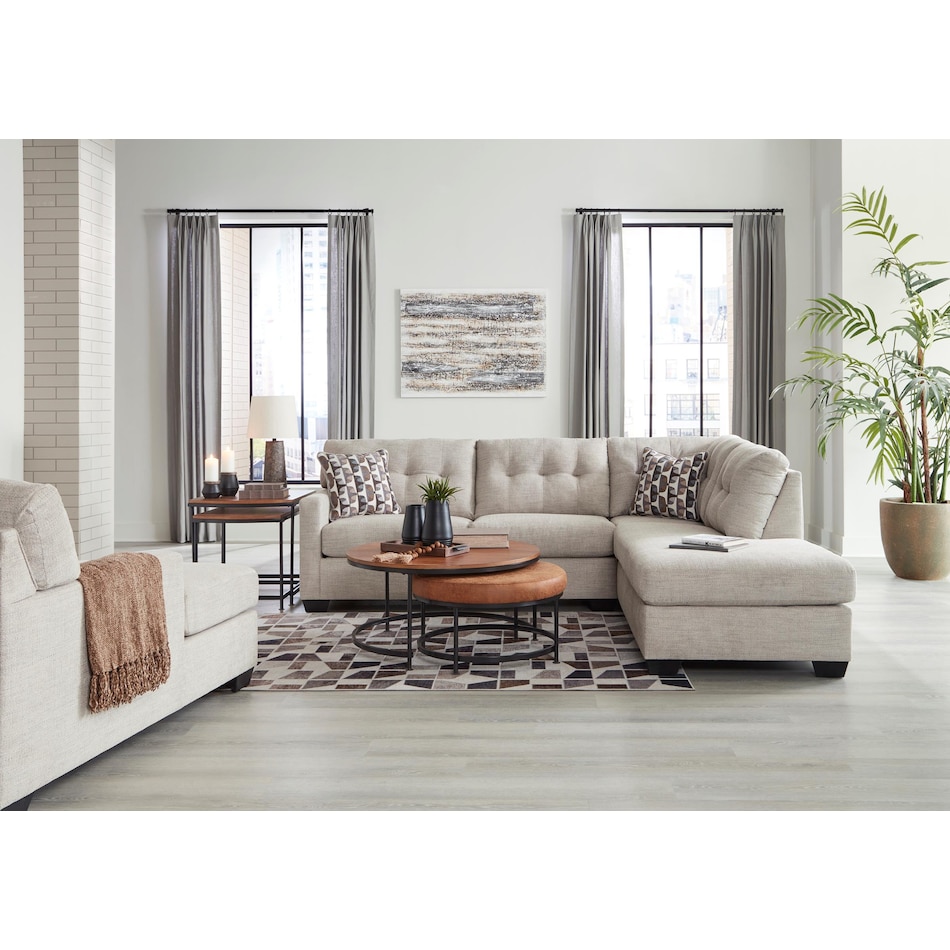 ashy grey sta fab sectional pieces pkg  
