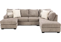 ashy grey sta fab sectional pieces zpkg  