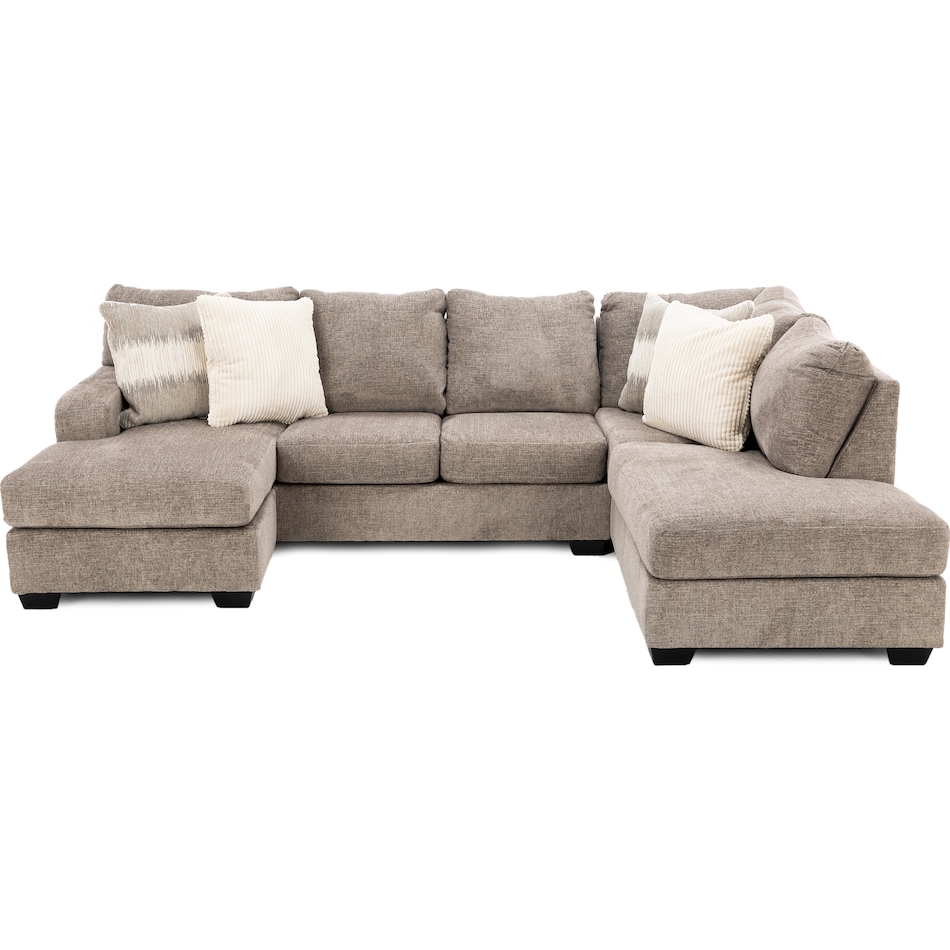 ashy grey sta fab sectional pieces zpkg  