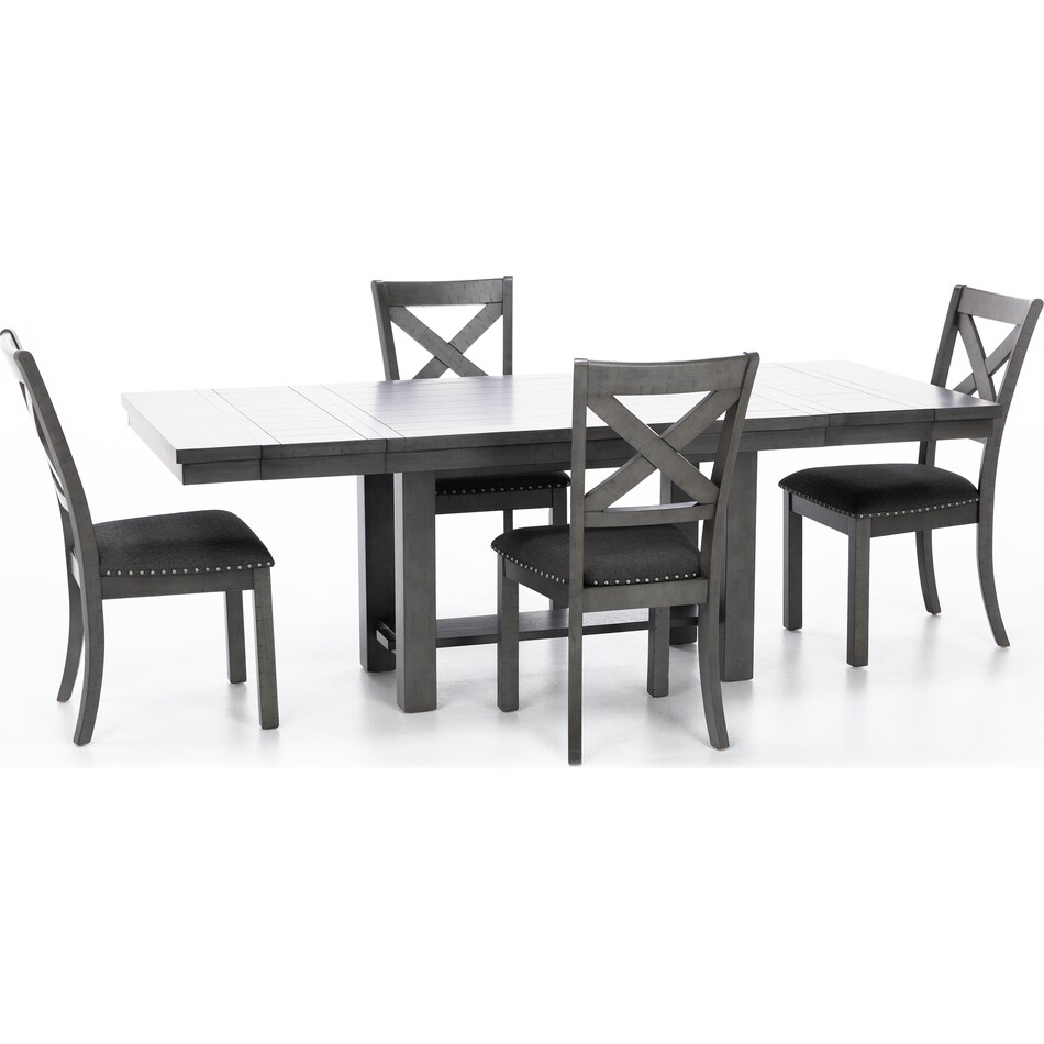 ashy grey standard height rectangle pkg  
