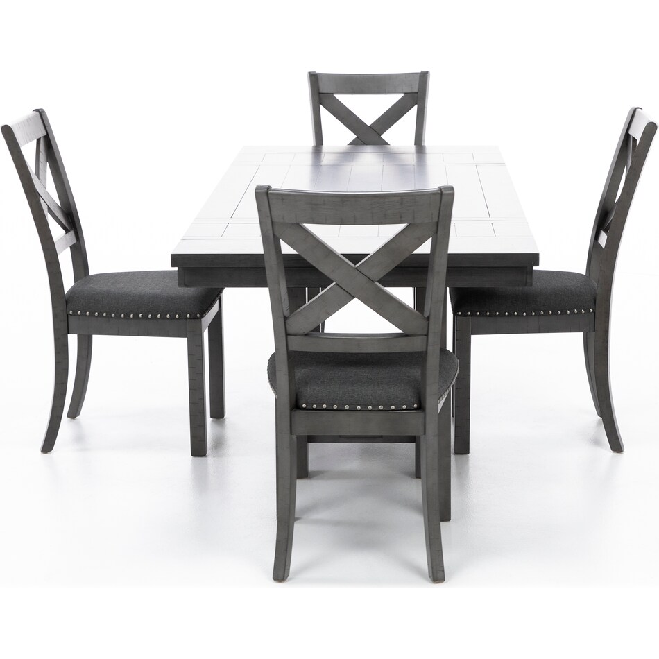 ashy grey standard height rectangle pkg  