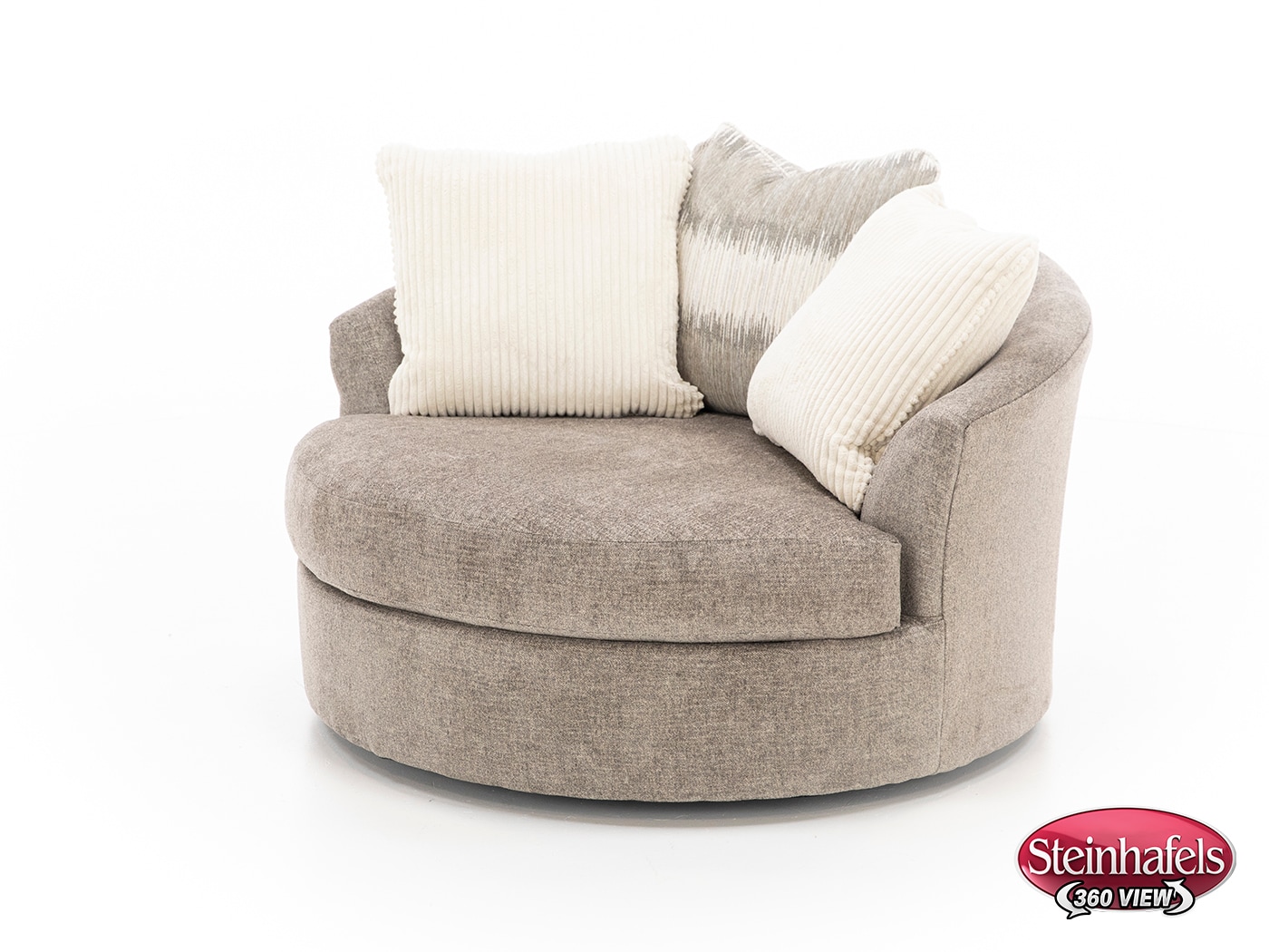 ashy grey swivel chair  image z  