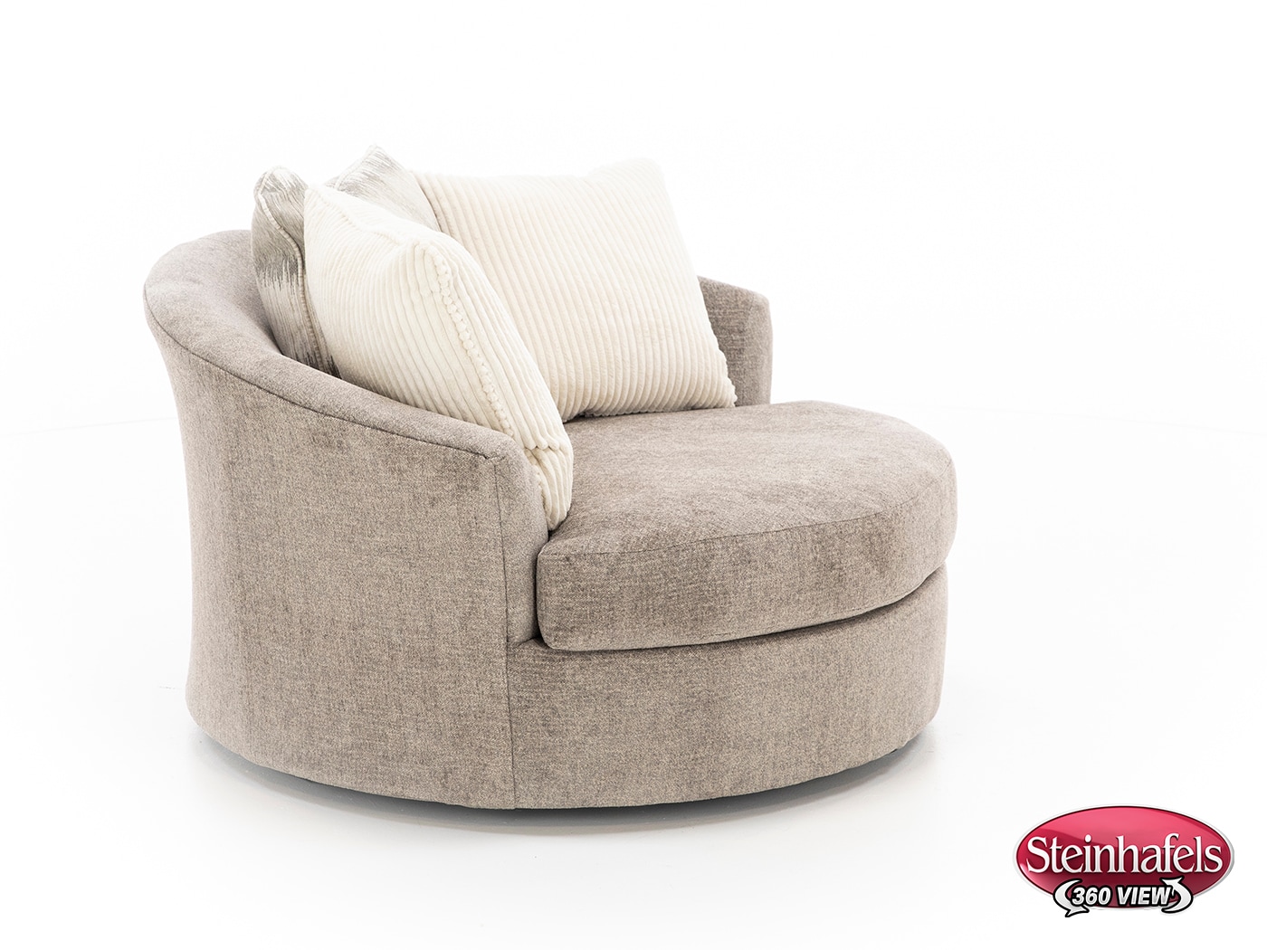 ashy grey swivel chair  image z  