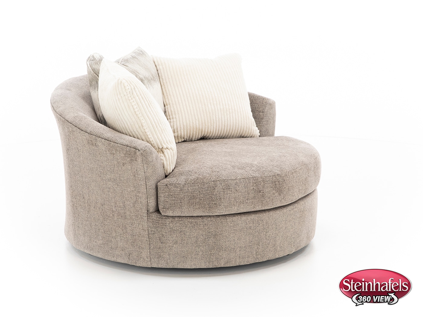 ashy grey swivel chair  image z  