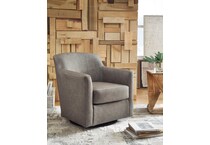 ashy grey swivel chair   