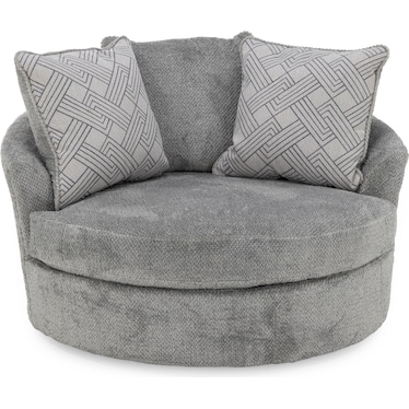 Cassie Oversized Swivel Chair