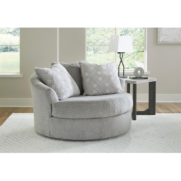 Cassie Oversized Swivel Chair