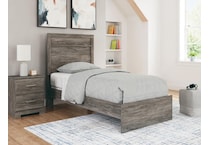 ashy grey twin bed package ptp  