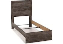 ashy grey twin bed package ptp  