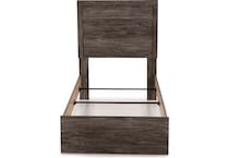 ashy grey twin bed package ptp  