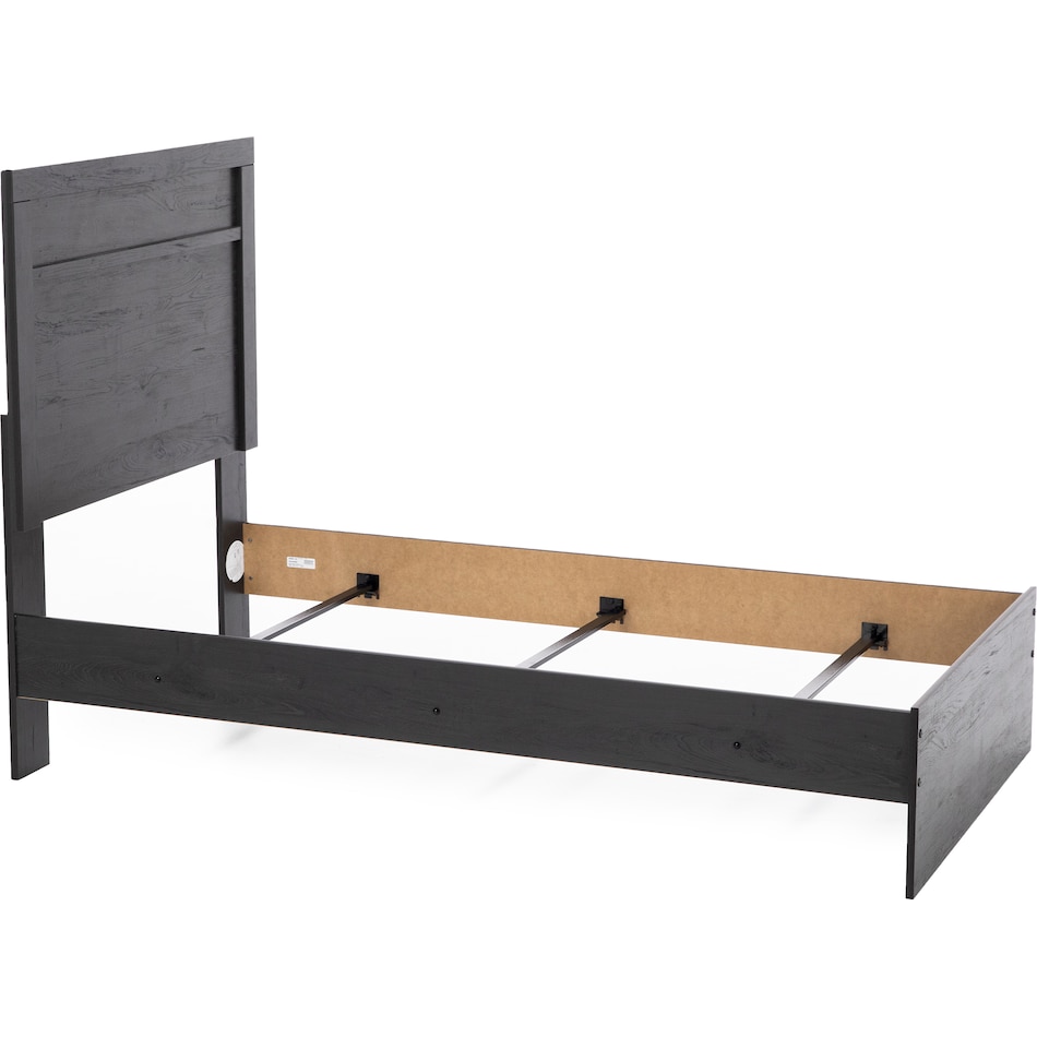 ashy grey twin bed package tpk  