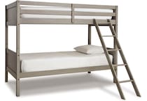 ashy grey twin bunk bed package ttp  