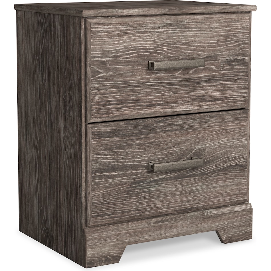 ashy grey two drawer   