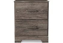 ashy grey two drawer   