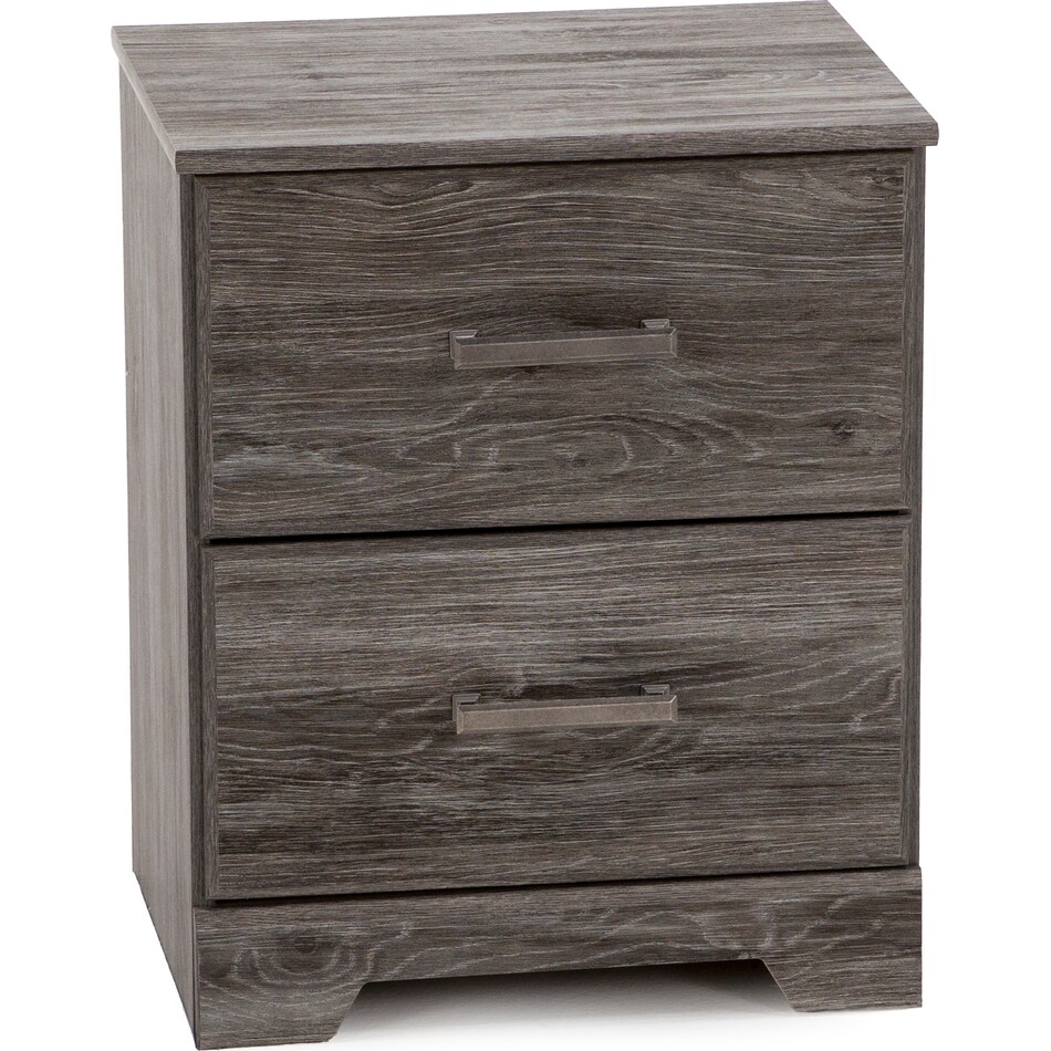 ashy grey two drawer   