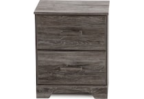 ashy grey two drawer   