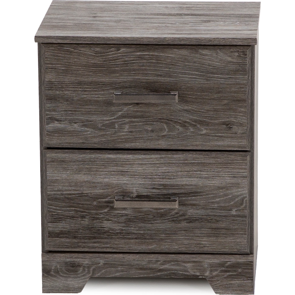 ashy grey two drawer   