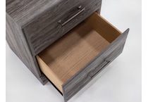 ashy grey two drawer   