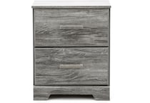 ashy grey two drawer   