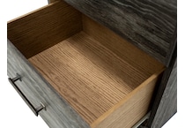ashy grey two drawer   