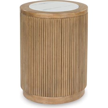 Carrara Brown End Table